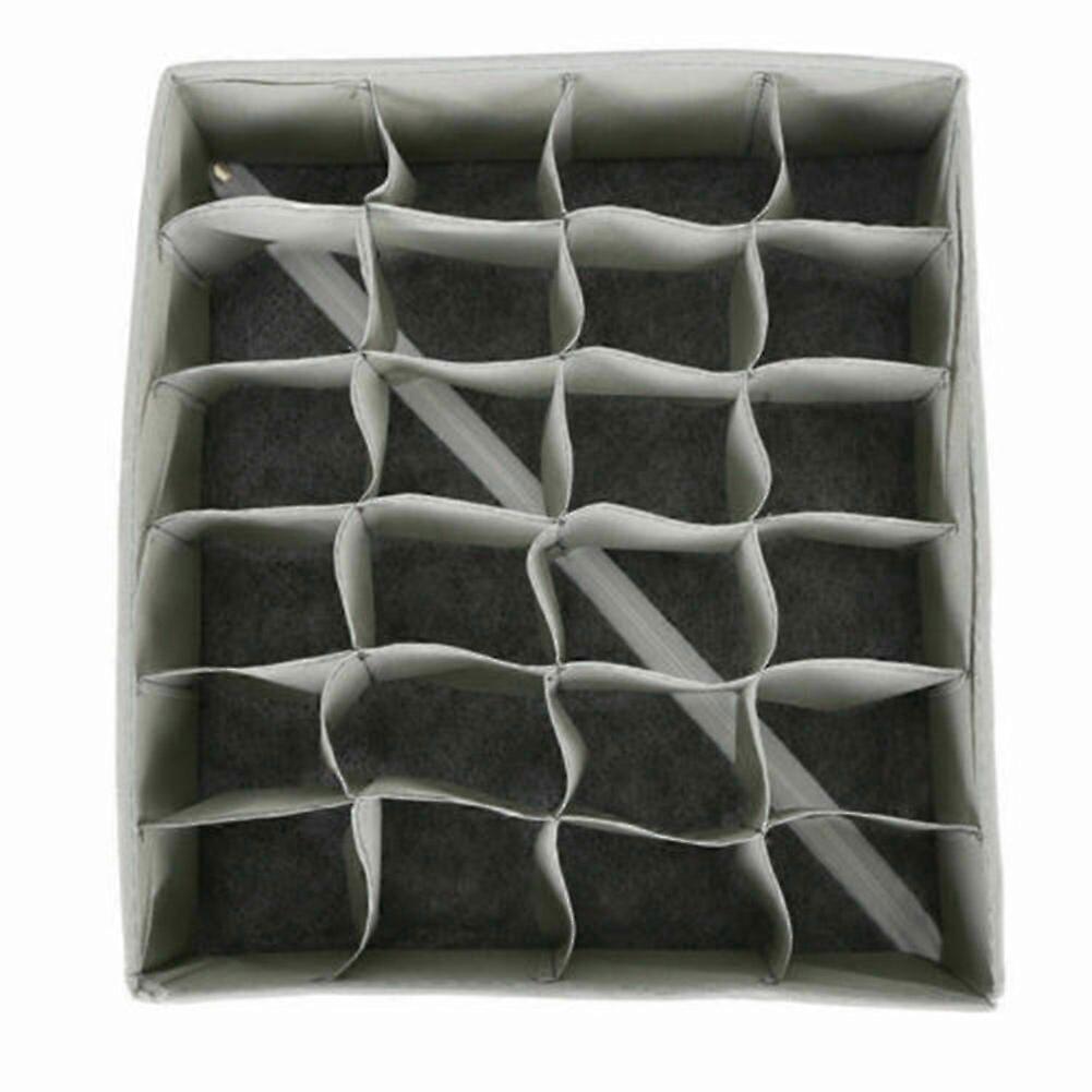 3pcs Foldable Underwear Bra Fabric Socks Box Storage Organizer Drawer Dividers