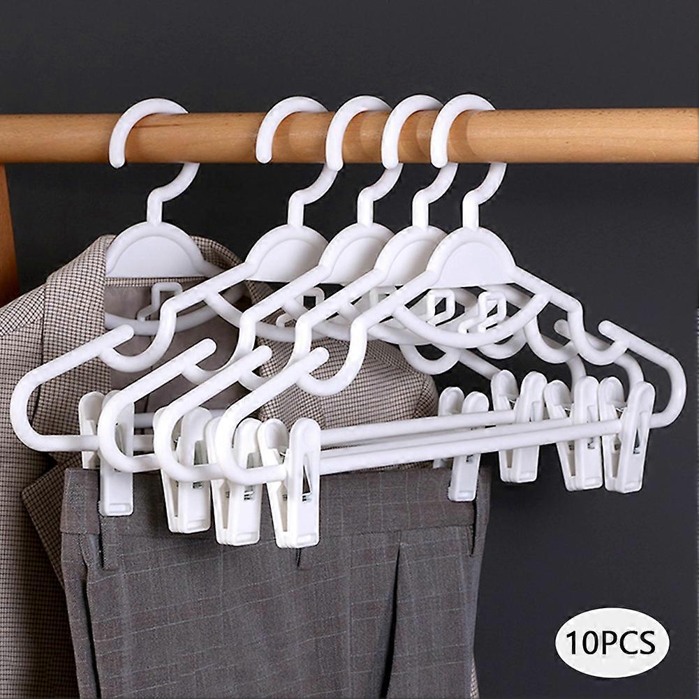 Clothes Hanger with Clip Wardrobe Space-saving Hanger for Home Bedroom Balcony