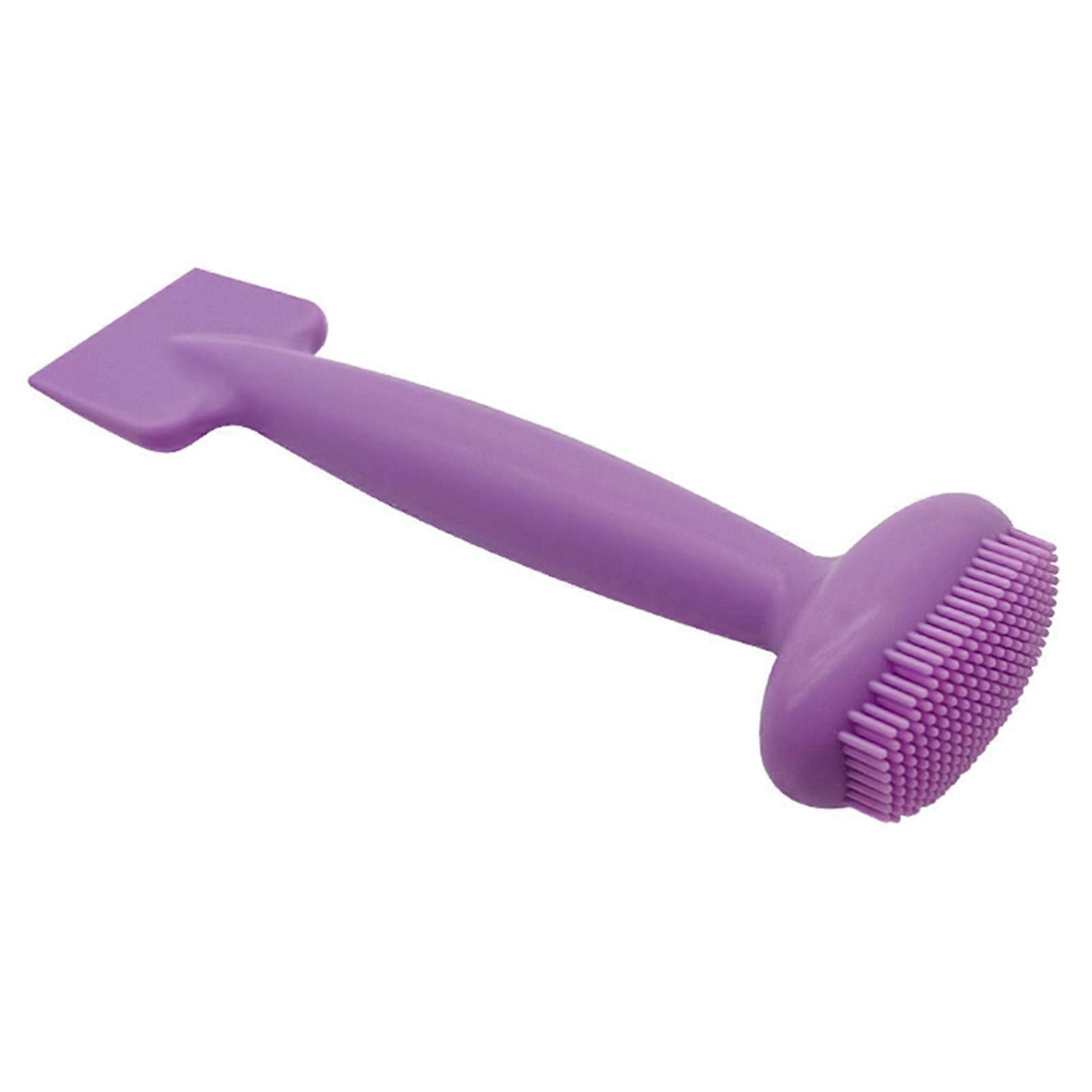 Double Head Face Wash Brush Smear Evenly Personalized Lightweight Facial for Skin Care