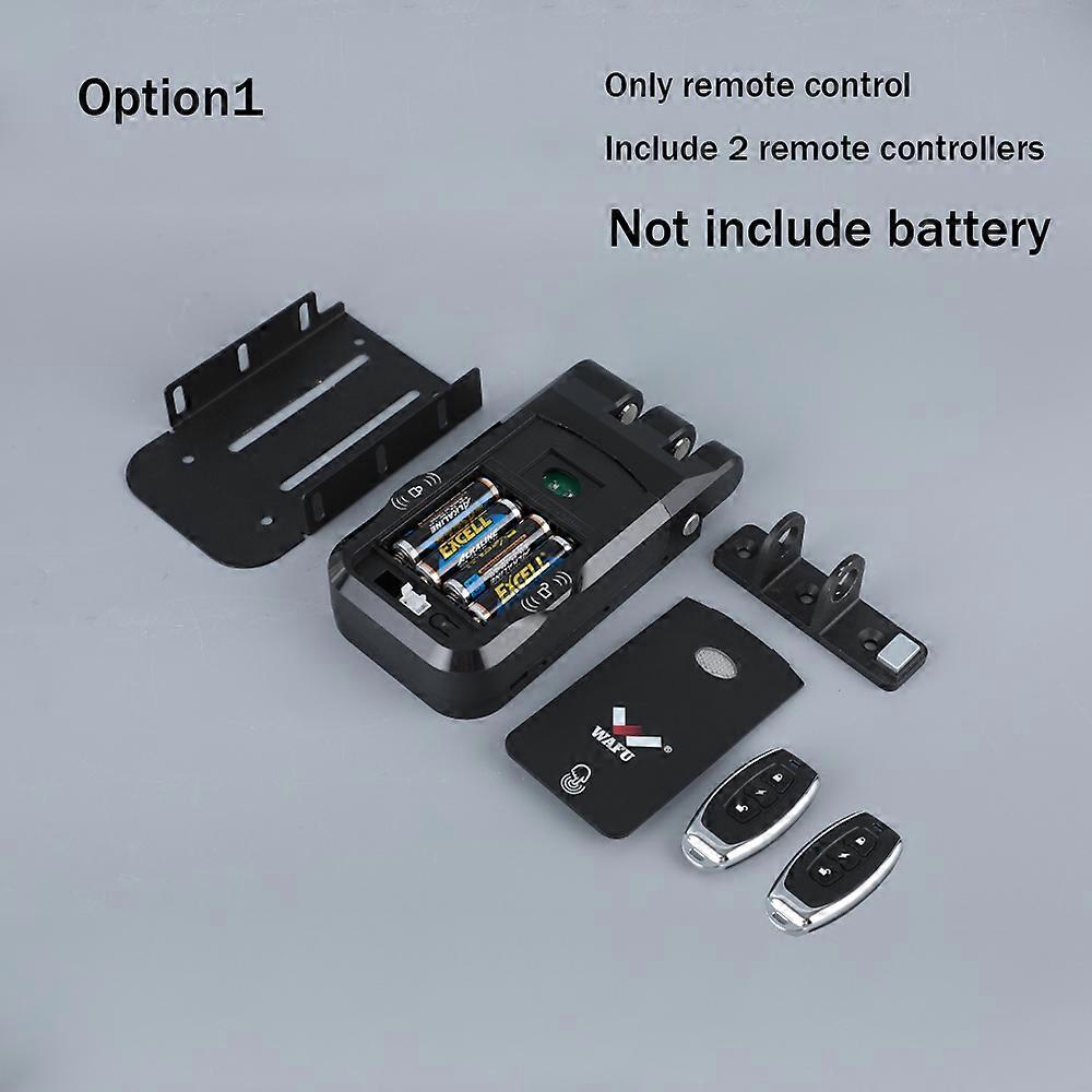 Remote Control Smart Door Lock Tuya Bluetooth Wifi Smart Lock Zinc Alloy Dual Battery System Invisible Lock Induction Lock