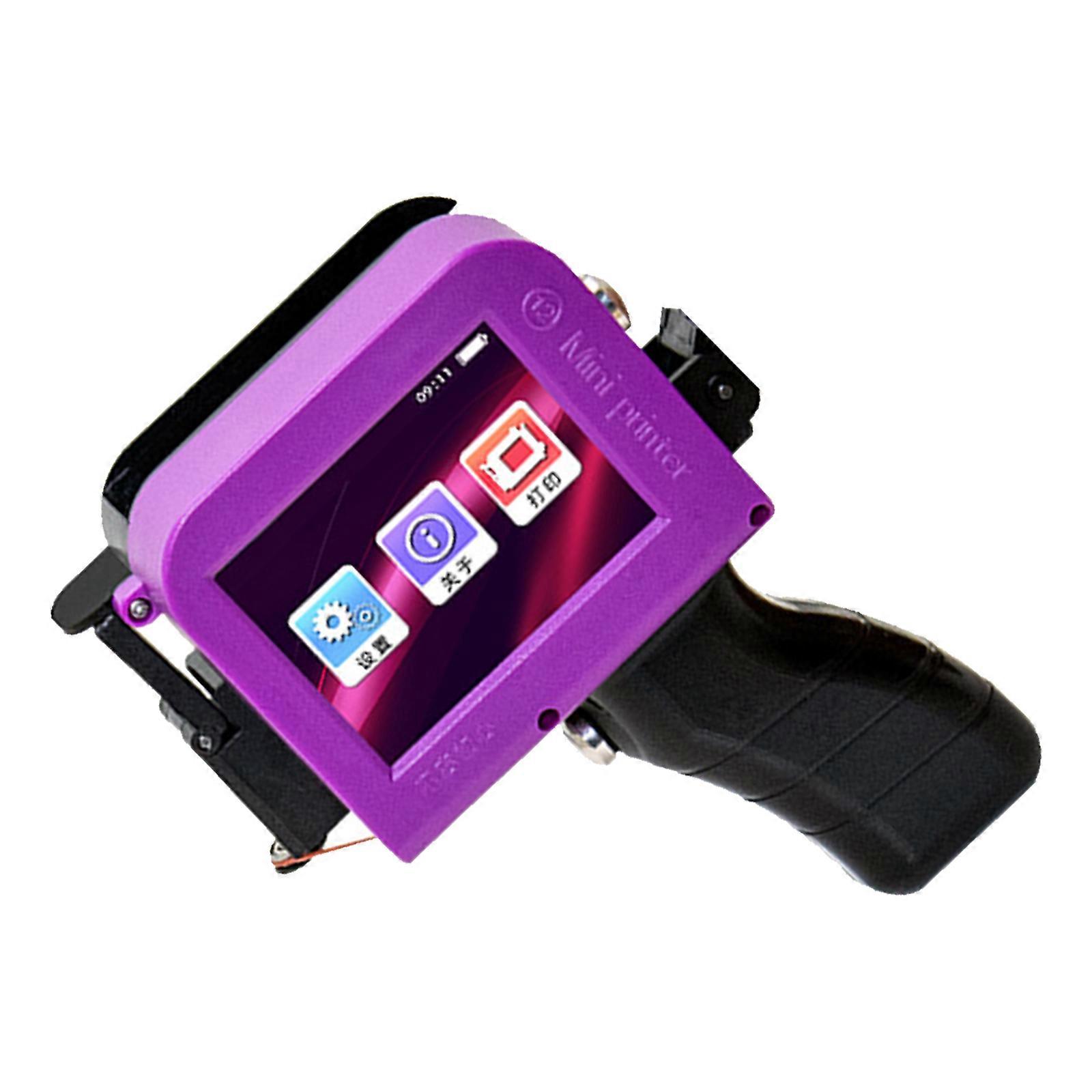 Φορητός φορητός εκτυπωτής inkjet DP19 Barcode, κωδικός QR, εκτυπωτής λογότυπου με οθόνη αφής HD ΝΕΟ