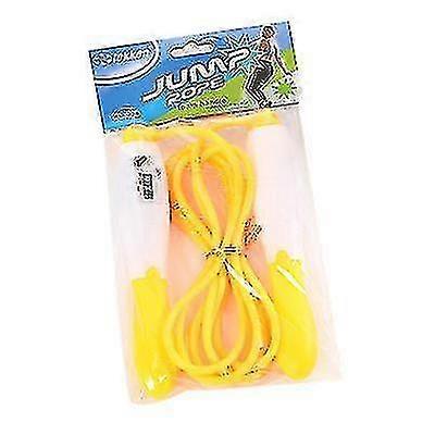 Adjustable Soft Skipping Rope For Kids Fitness Jump Rope For Outdooryellow