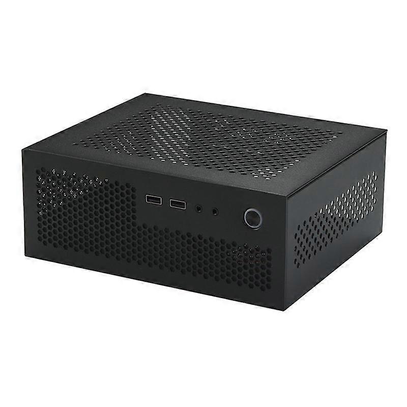 A09 HTPC Computergehäuse Mini ITX Gaming PC Gehäuse Desktop-Gehäuse USB2.0 Computergehäuse Home Compute