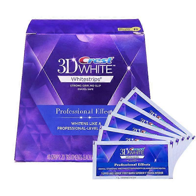 20 Pack Professional 3d Teeth Whitening Strips Professional Effect Whitening Teeth Whitening High Quality
