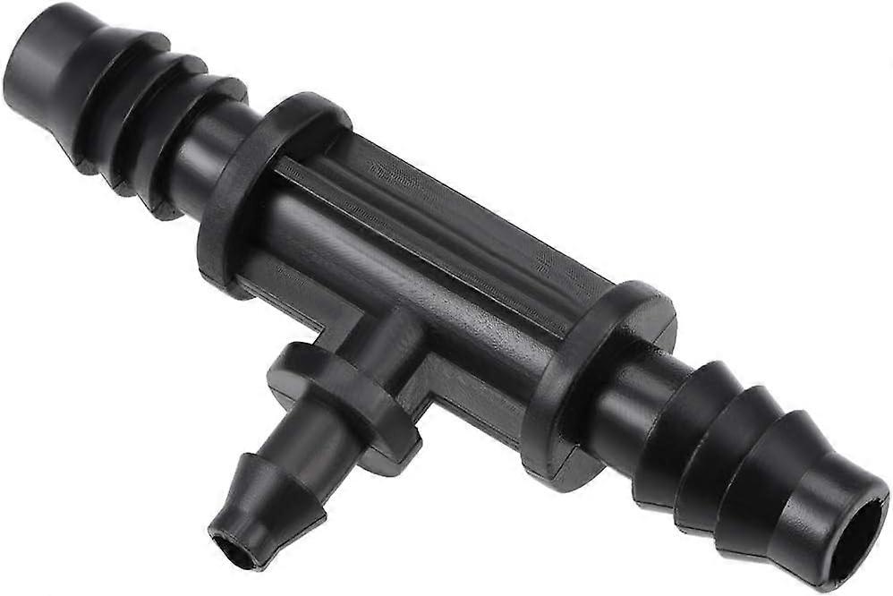 خريطة المصادر بارب بالتنقيط موصل الأنابيب يناسب أنابيب خرطوم القطر الداخلي 4 مم و 8 مم لنظام الري الزراعي في الحديقة ، بلاستيك 15 قطعة