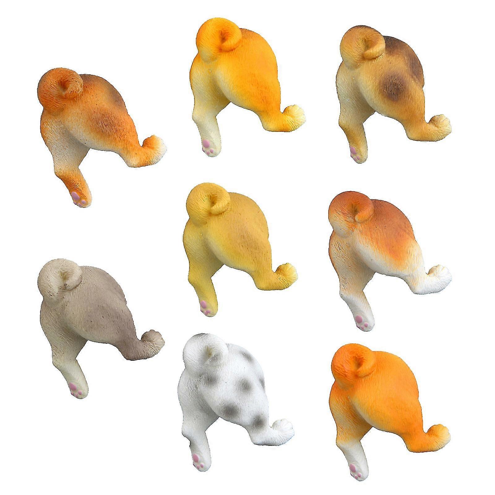 Cat Butt Magnets Refrigerator Practical Fridge Decorations Magnet Decorations