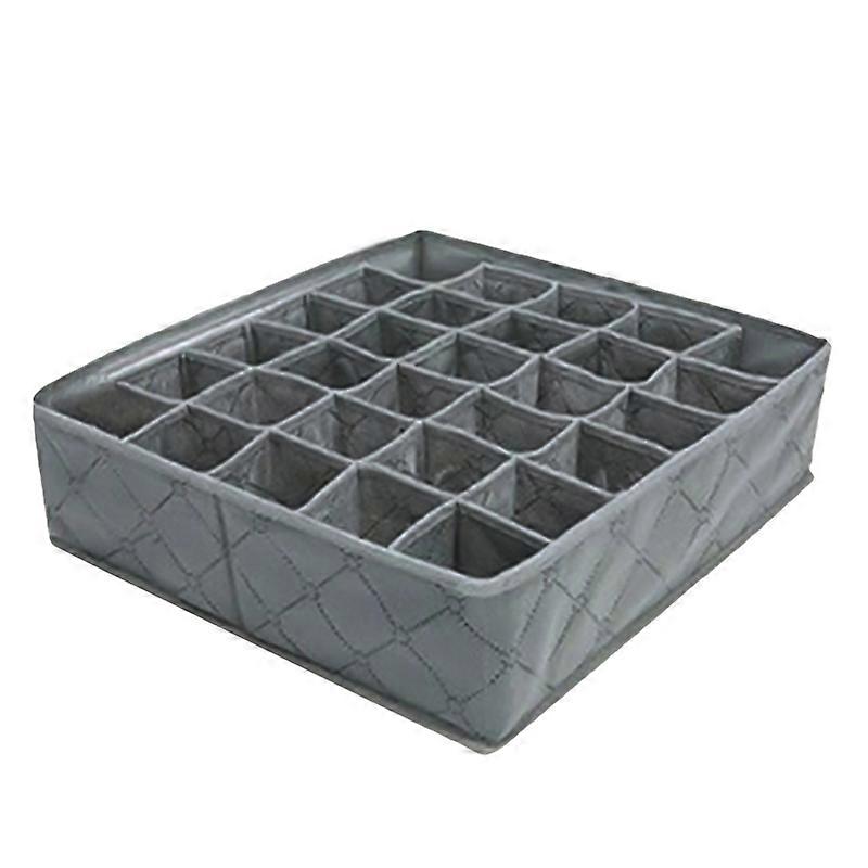 Foldable Removable Underwear Socks Ties Storage Box 30 Cells Drawer Organizer KAESI