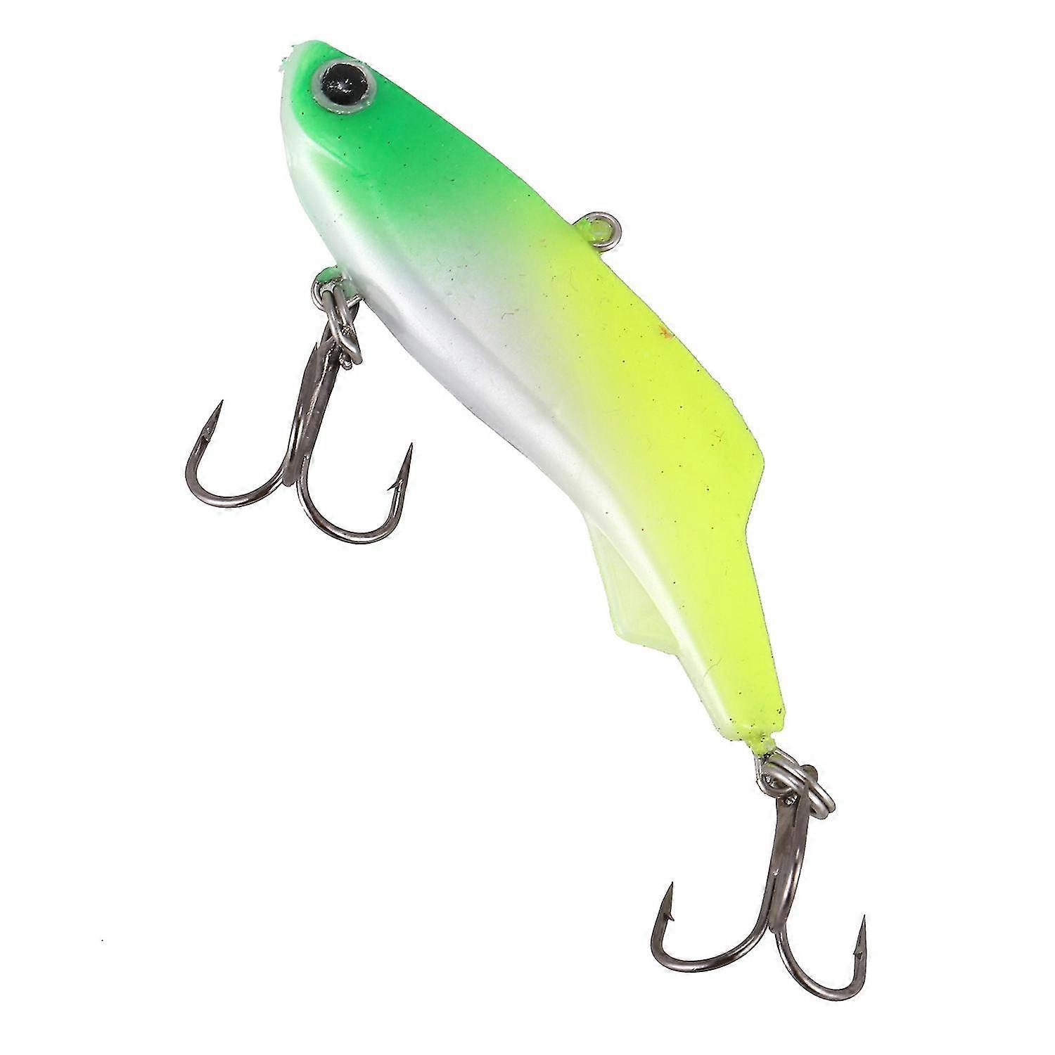 1pc Winter Angelköder Vib Eisfischen Köder Weicher Köder 5cm 8.5g Isca Kunstköder Wobber Sinken