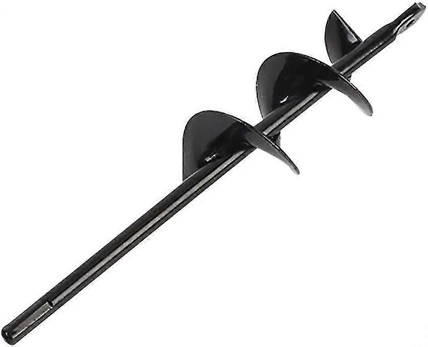 Auger Drill Bit Soil Drill Bit For Planter Steel Drill Planter Auger Gardening Tools Good Seed Helper,5x22cm