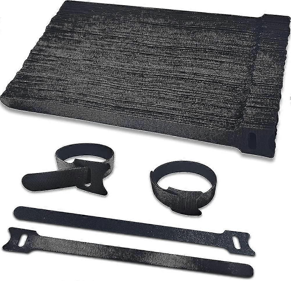 Cable Ties 100pcs Scratch Cable Ties Tape 200mmx12mm Reusable Cable Management