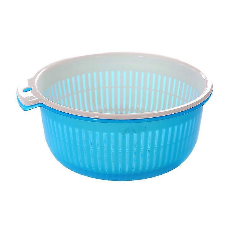 1pc Plastic Vegetable Fruit Rice Wash Drain
