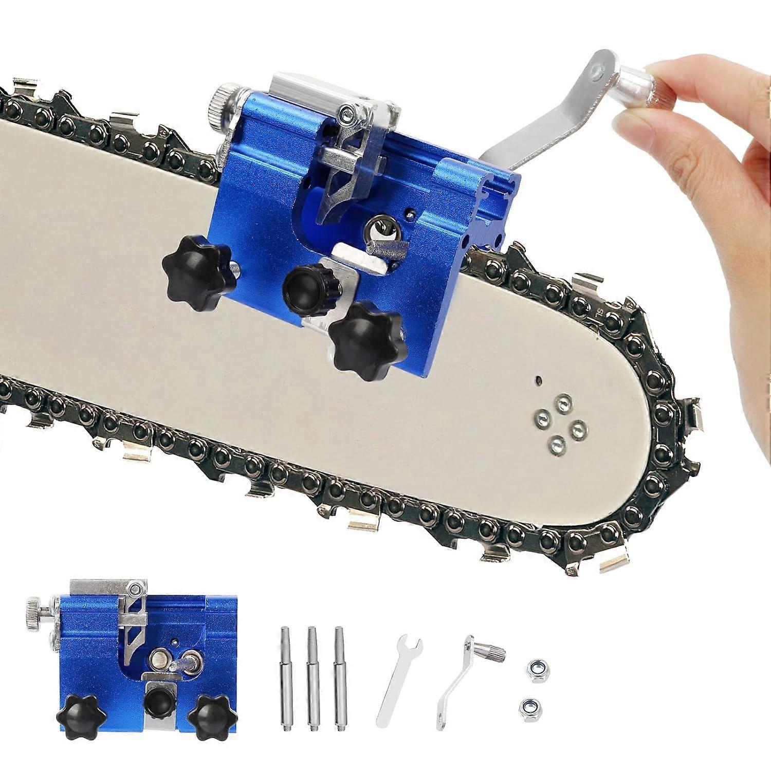 Chainsaw Sharpener Sharpening Tool Manual Chain Sharpener Grinding Tool for Chainsaw Chains Hand Sanding Tool Sharpening Tools Multifunction Kit Hand 