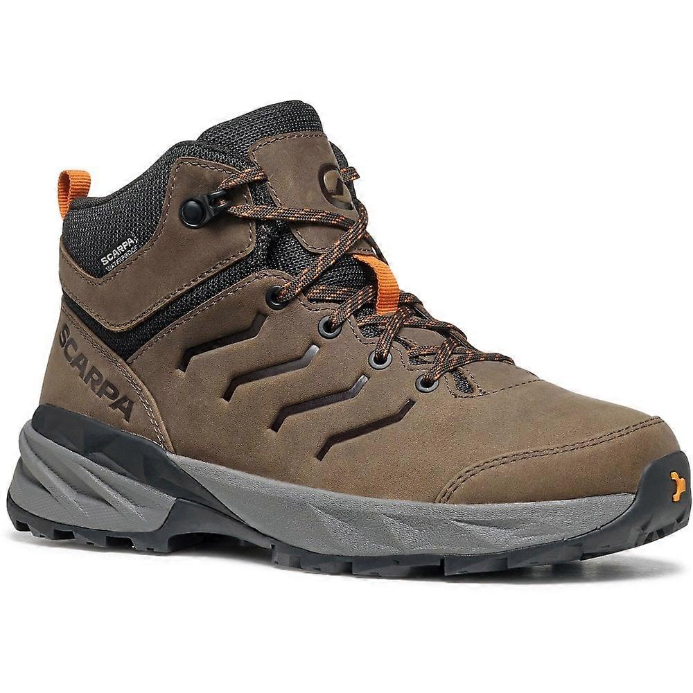 Adults Scarpa Kids RS Pro WP / Anthracite/Rust Orange  / 34