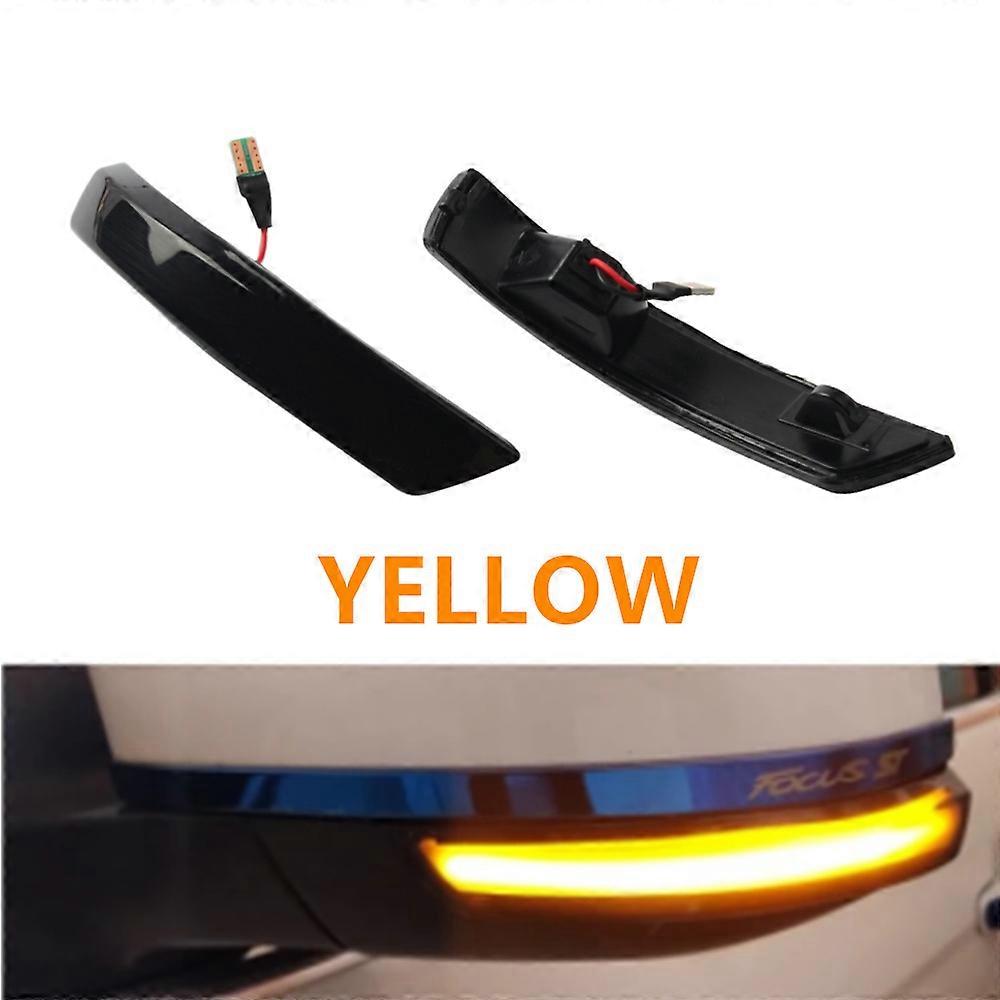 2pcs Dynamic Scroll LED Blinker Rückspiegel Blinker Für Ford Focus mk2 mk3 2008-2016 Mondeo MK4 2011-2015 Blinker