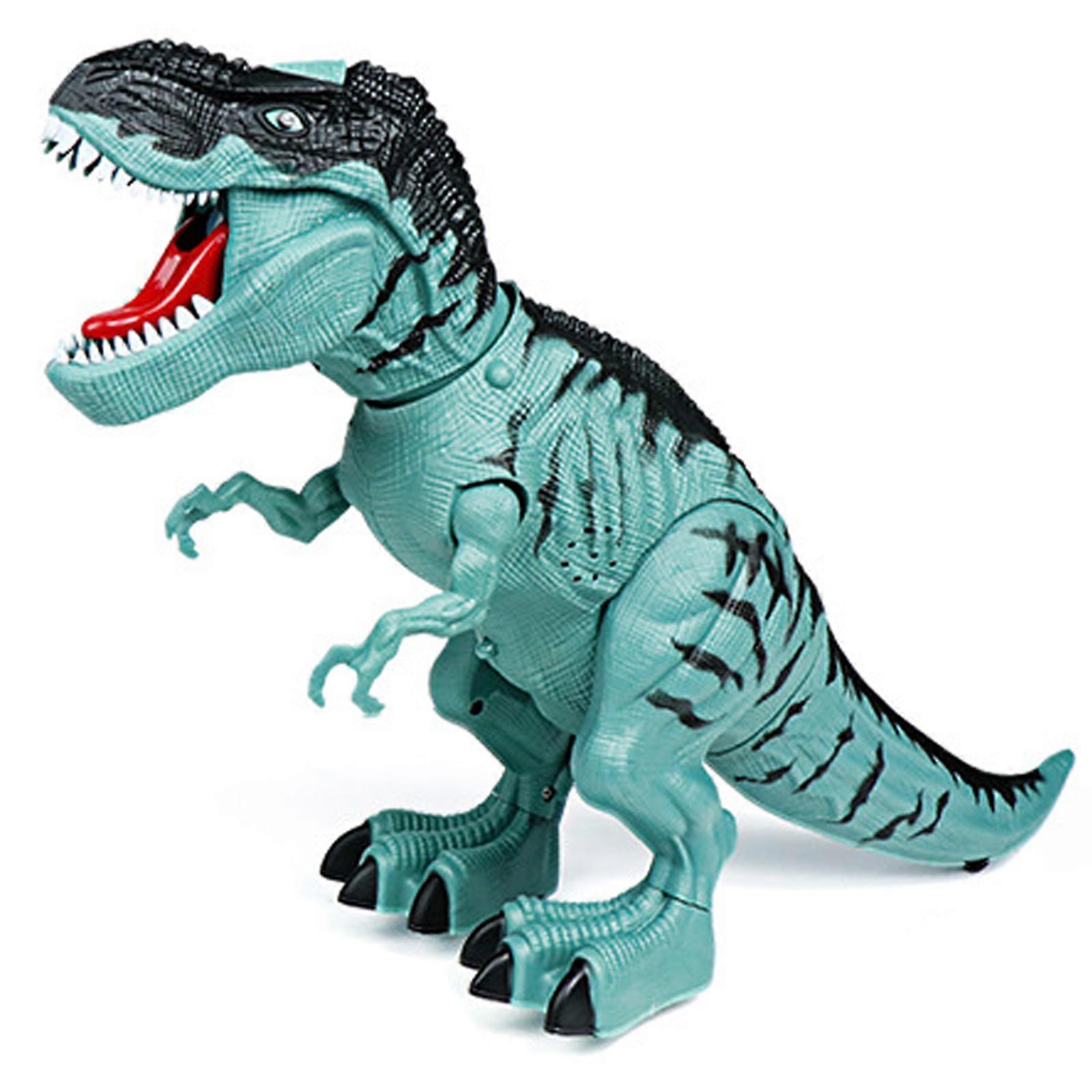 Electronic Walking Dinosaur Robot LED Light proiectează un grafic pe teren