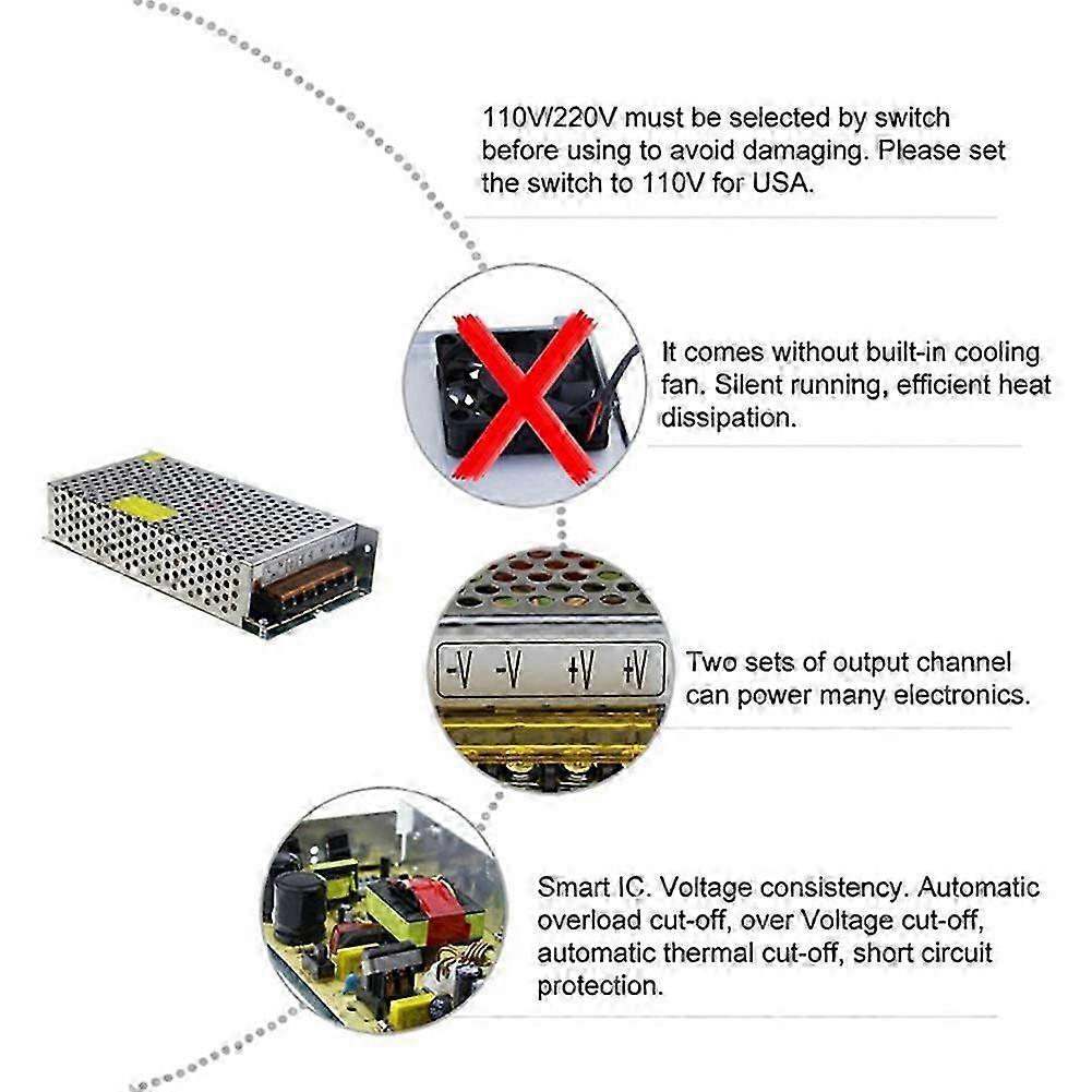sopudar model SPD-180w 12v 15a 110/220v 50/60hz imprimante zhongye