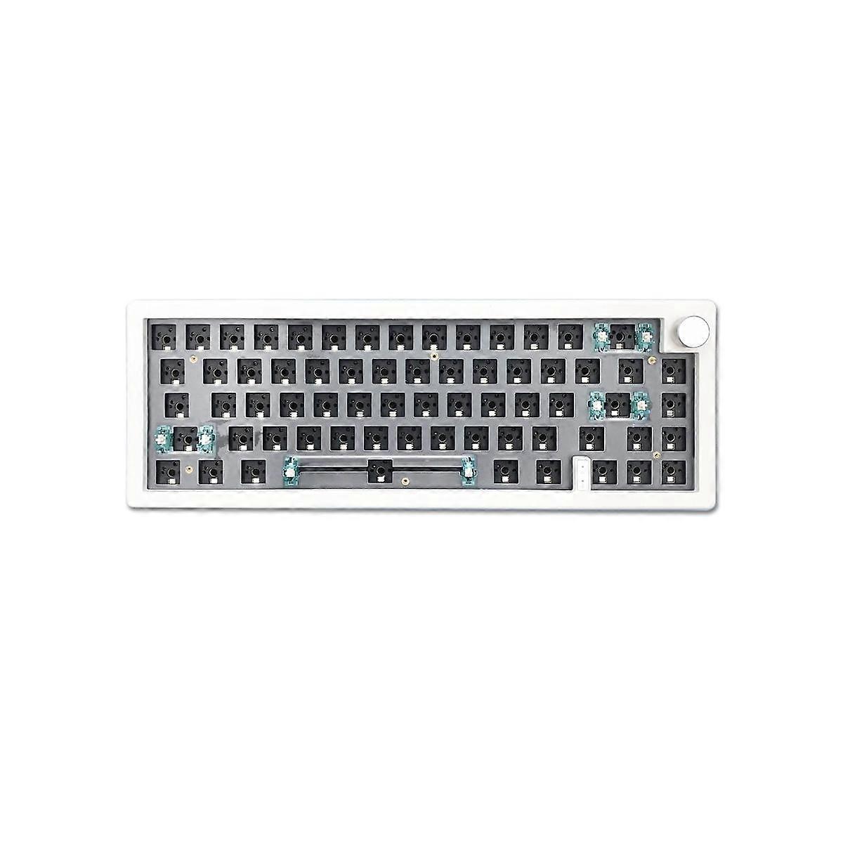 GMK67 Hot Swappable RGB Backlight Mechanical Keyboard Kit Bluetooth 2.4G Wireless 3 Mode Customized