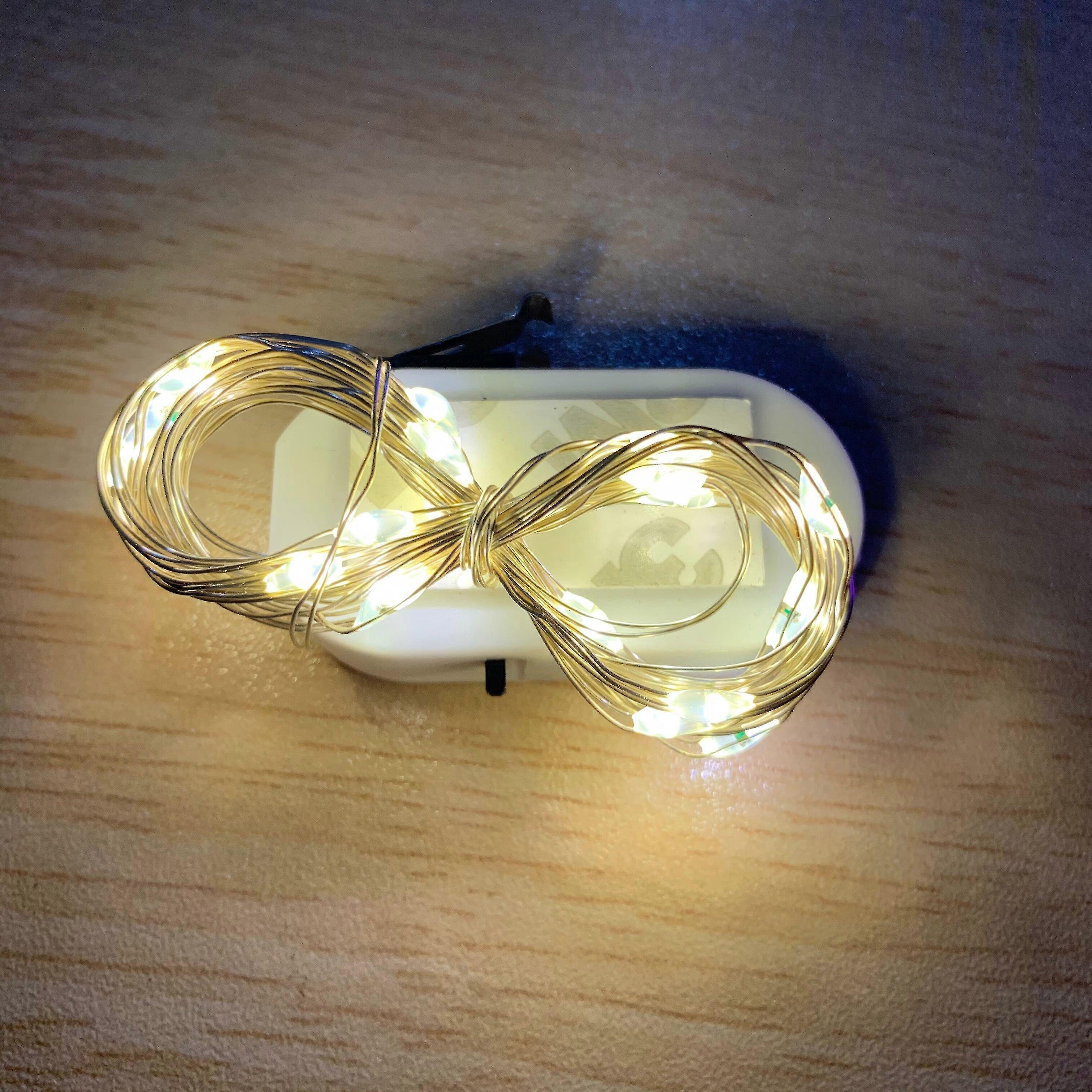 Light Up Gift Box Decor Copper Wire Led String Lights Holiday Surprise Present Box Lighting Garland For Christmas Wedding Decor