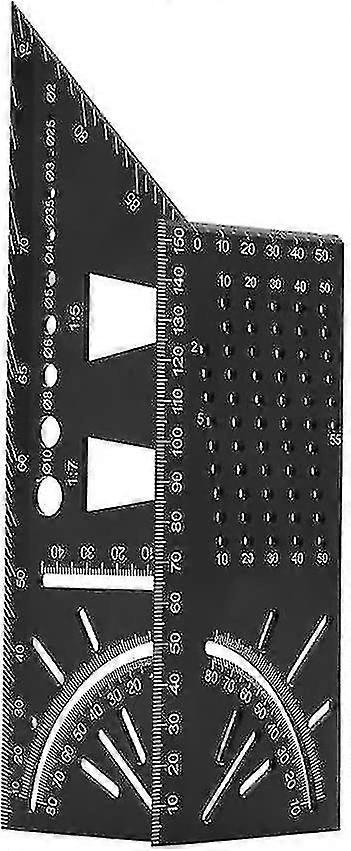 Saddle Layout Square Gauge Aluminum Alloy Woodworking 3d Mitre Angle Square Ruler,carpenter's