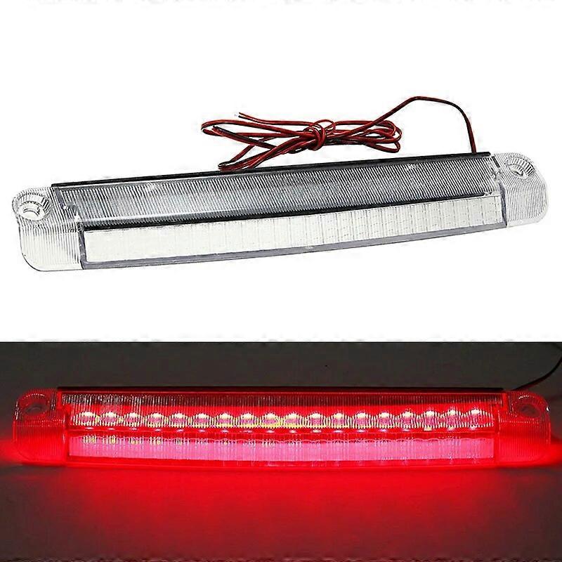 Red/White 12V 18 LED Car Tail Third High-End Brake Stop Light Waterproof Reversing Lights High Mount Rear Tail Light