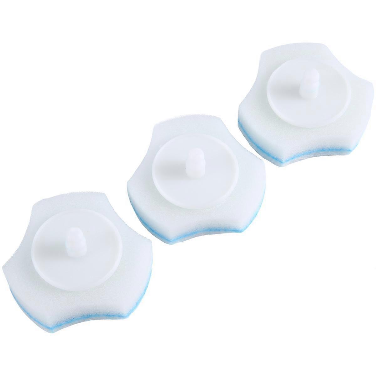 Toilet Bowl Refills 50 Count Upgraded Material Disposable Toilet Cleaning Sponges Heads Toilet Brus