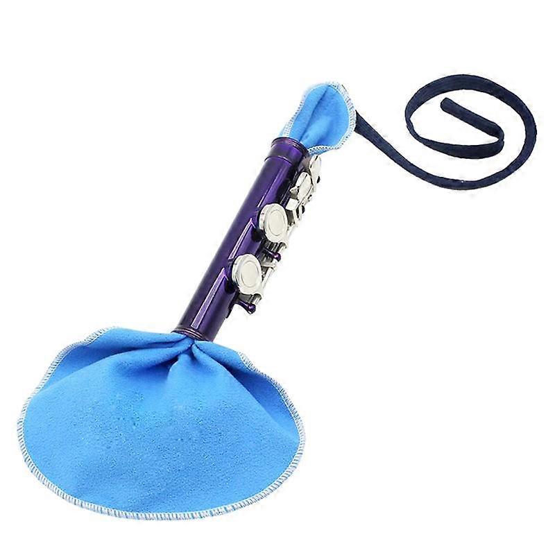Saxophone Sax Nettoyage Kit D’entretien 2Pcs Chiffon De Nettoyage Instrument De Musique Outil D’entretien