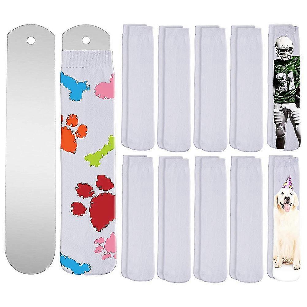 Blank Sublimation Sock Printable Sock With Dye Sublimation Sock Jig Dye Sublimation Jig For Diy Soc