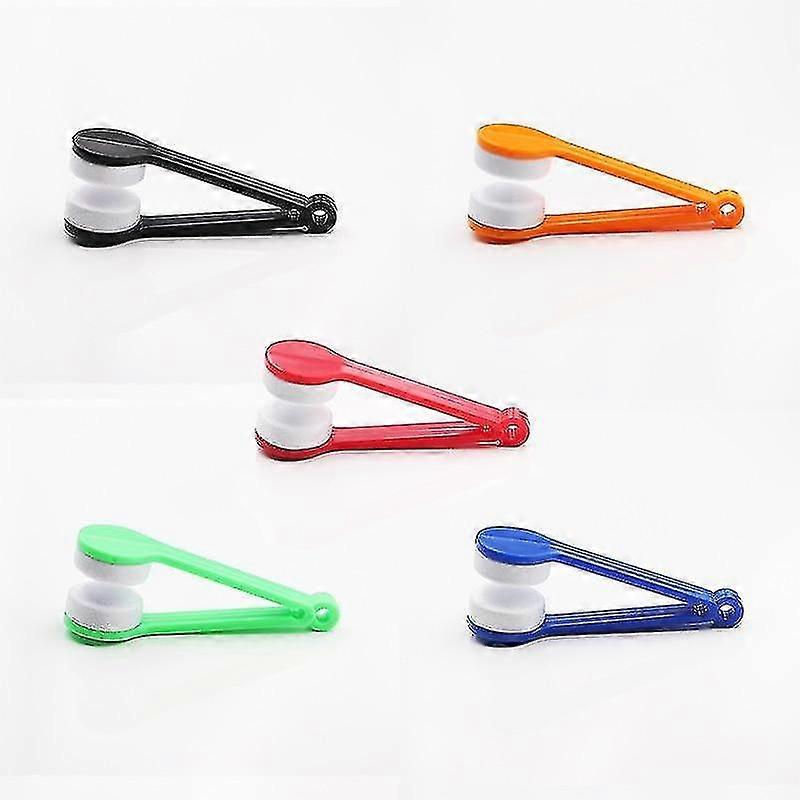 Glasses Cleaning Scrub Sunglasses Microfiber Cleaner Brushes