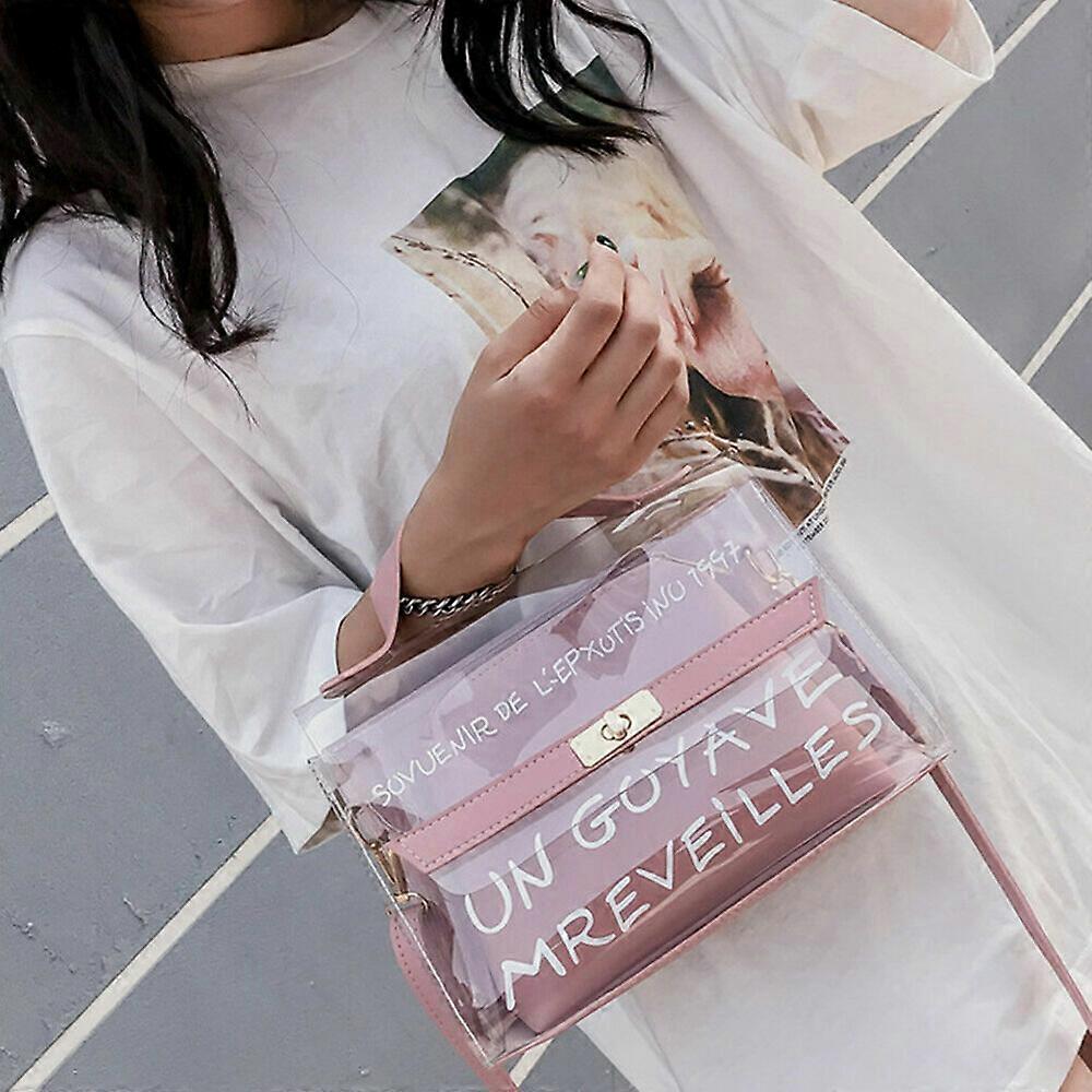 Gorąca moda damska przezroczysta przezroczysta torba na ramię z PVC galaretka cukierkowa kolor