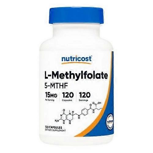 Nutricost L-Methylfolate Capsules ,15 Mg ,120 Count