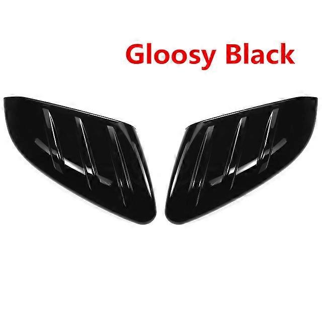 For Honda Civic 10th 2016-2020 Type-R Hatchback Glossy Black Rearview Mirror Cover Door Side Wing Mirror Caps Case Add-on