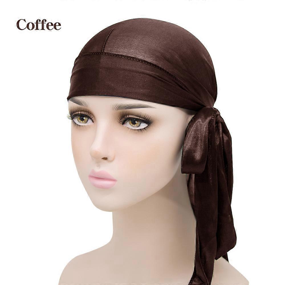 Wave Cap 360 Waves Men | Long Tail Silky Scarf | Durag Extra Long Tail - Women 360 1