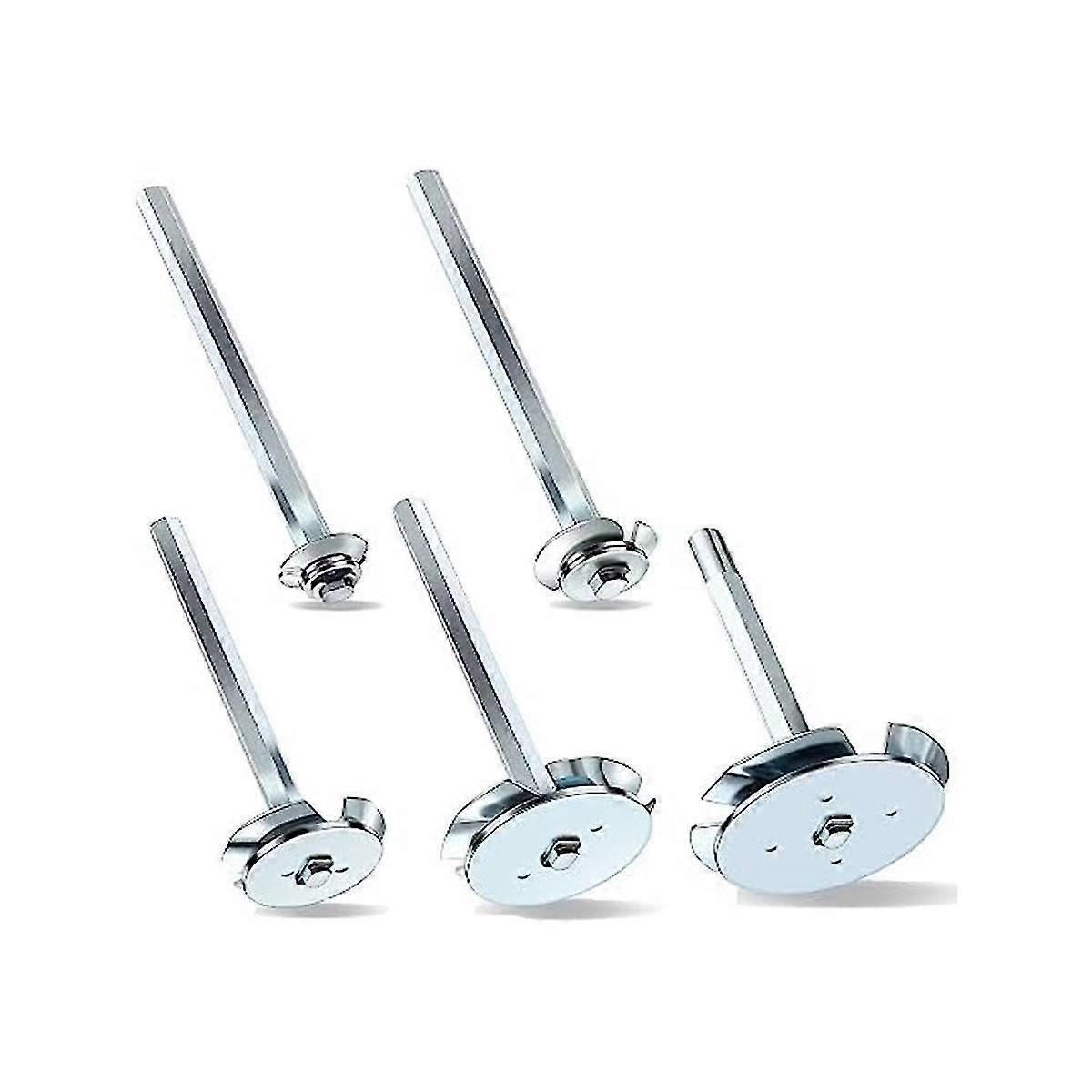 PVC Fitting Socket Saver Set - 5pcs, Pipe Reamer Cutter for Removing Sch 40 from Hub - Fits 1/2in Variable Speed Power Drill