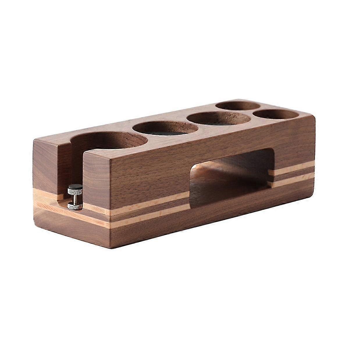 Coffee Tamping Station Filter Holder, Support Base Rack Coffee Tamper Mat Station Distributor Mat B