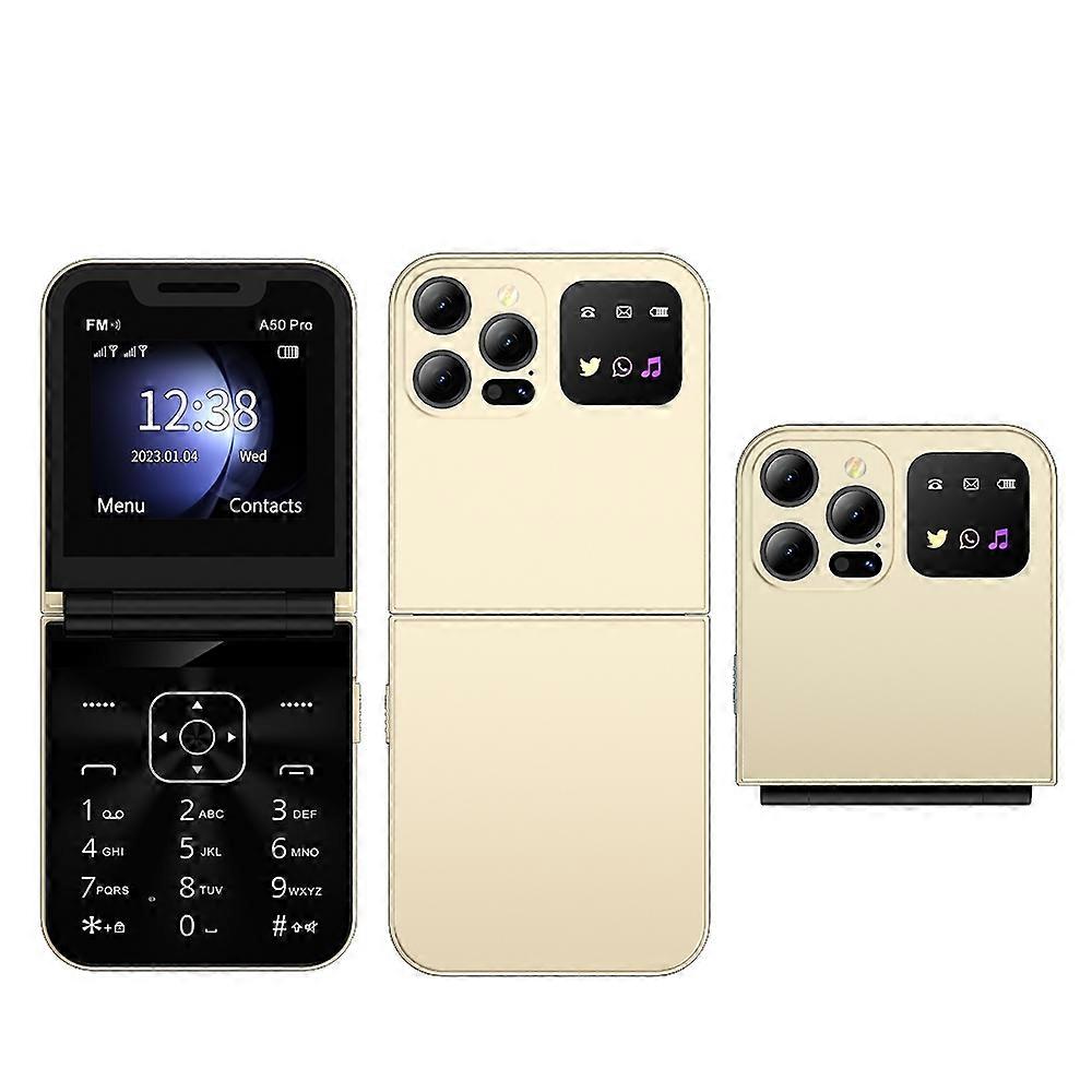 SERVO A50 Pro Dual SIM Flip 2G Bar Phone for Seniors