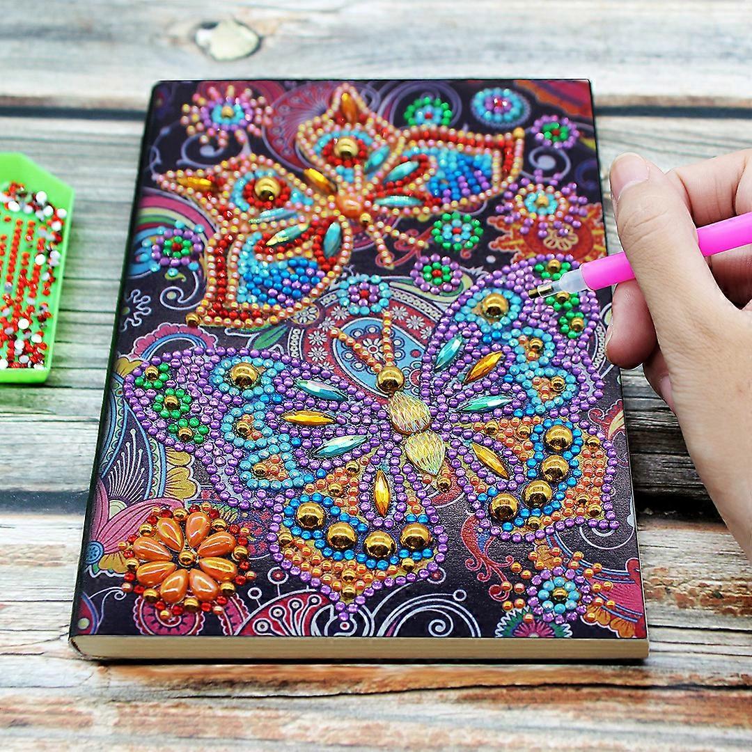 Special-shaped notebook with DIY diamond painting (style 12)