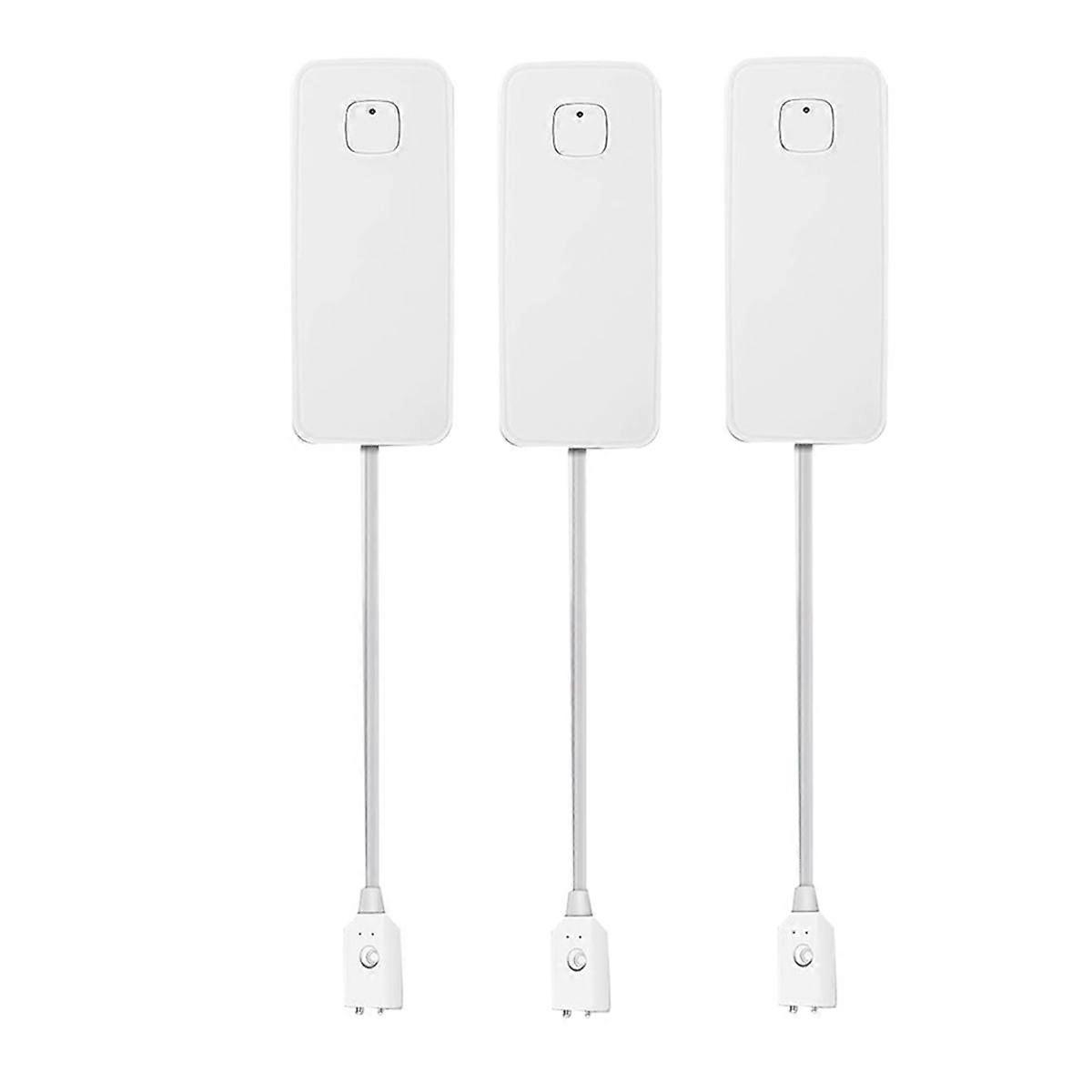 WiFi Water Ieak Detector for Home 3 Pack, Smart Water Leak Sensor with 80dB Alarm and App Alerts, Water Sensor Alarm