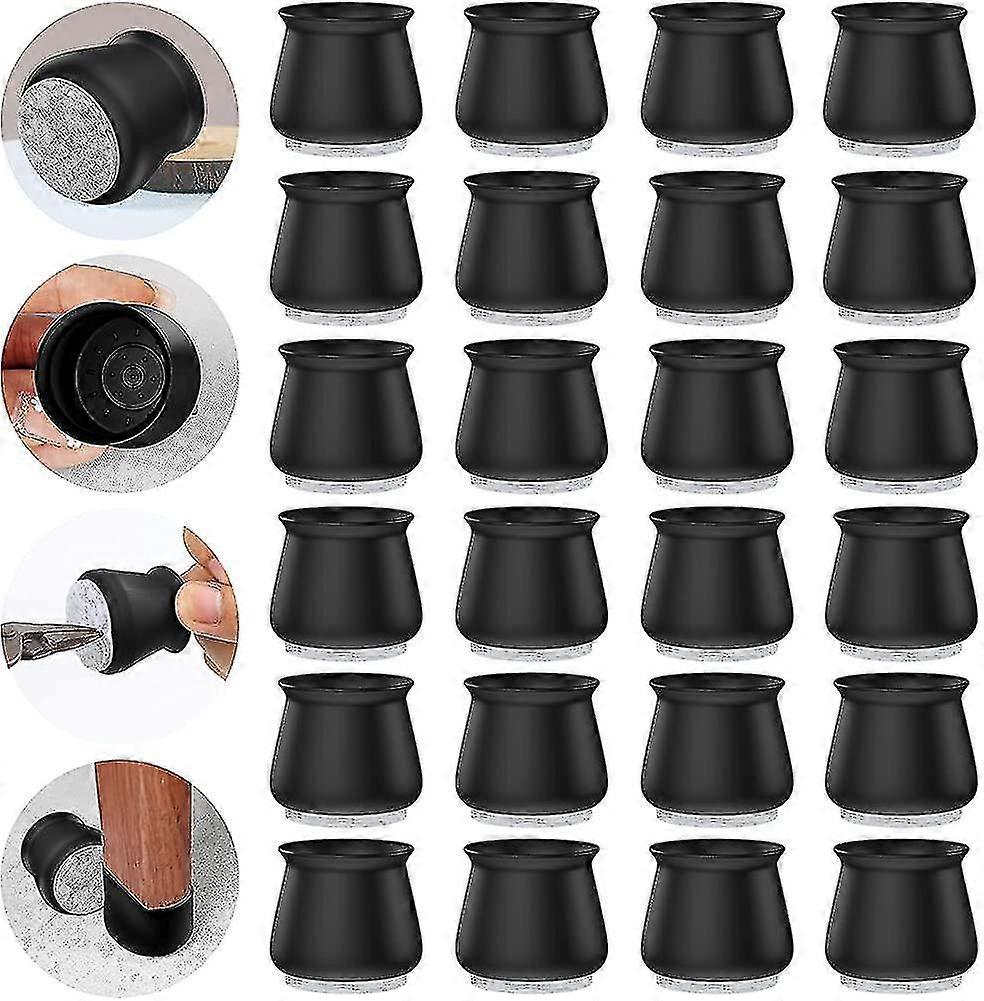 Ch Leg Protectors,24 Pcs For Floors.silic Ch Leg