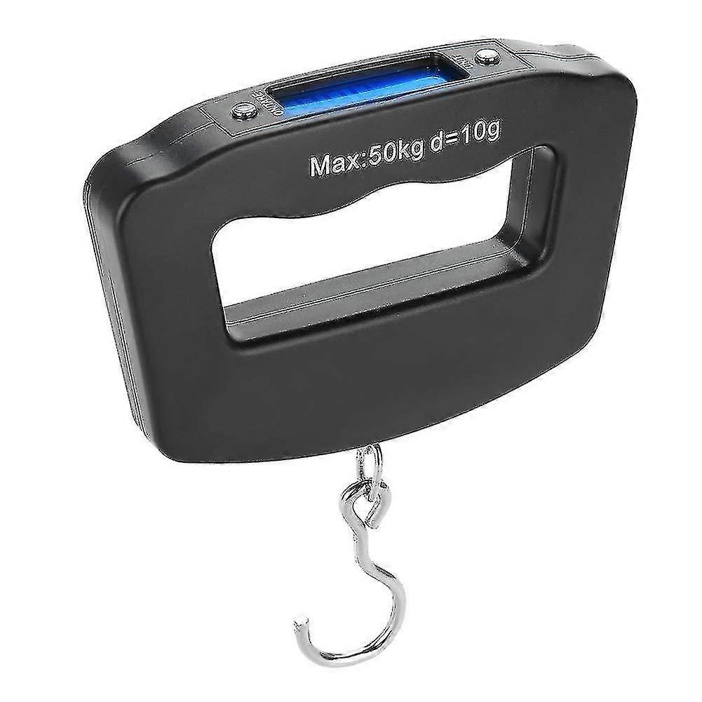 Mini Portable Digital Hook Scale With Backlit Blue Led Display