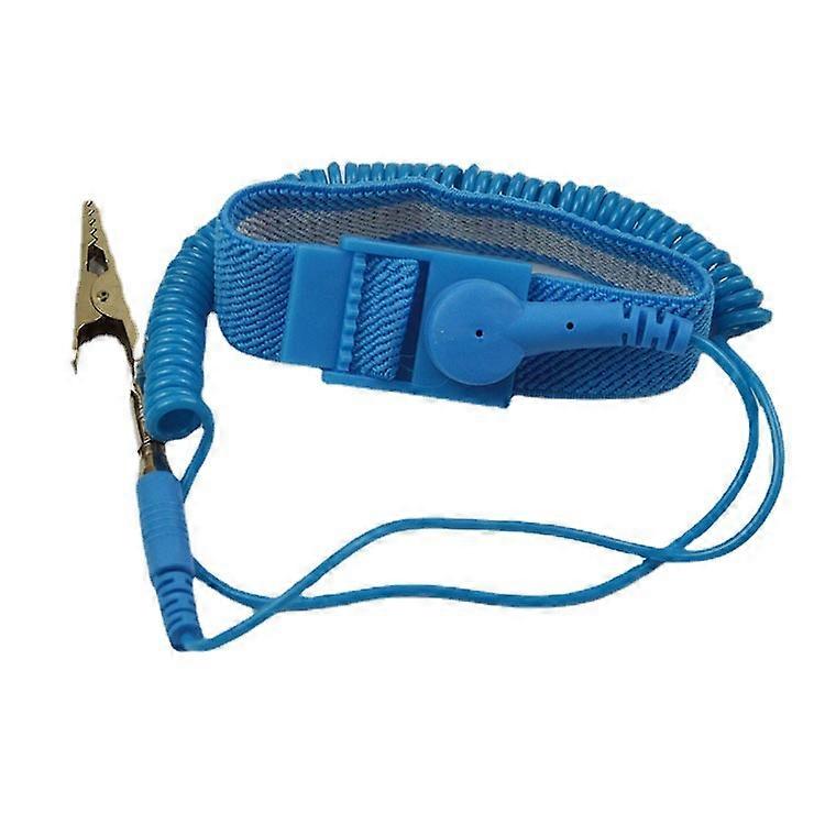 4pcs Anti-Static Wrist Strap Elastic Strap with Clip for Sensitive Electronic Equipment Repair Work Tools