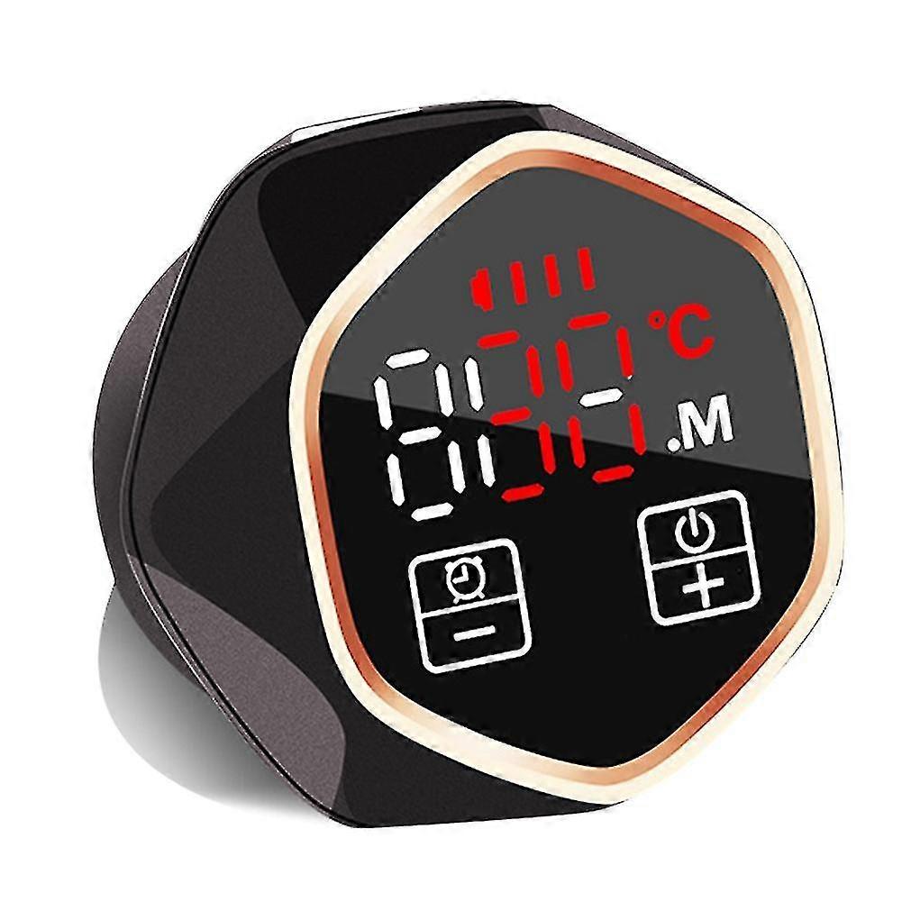 Pot Anti-dry Burning Alarm Timing Handle Touch Screen Temperature Display Smart Pot Lid Charging Al