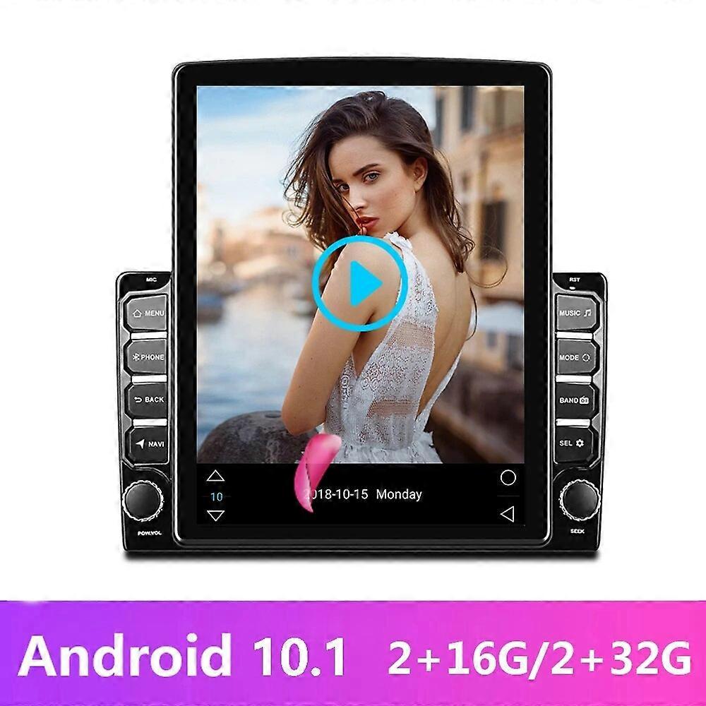 2 Din Android 10.1 Car Radio GPS Multimedia Video Player Universal 2Din Autoradio 9.7" Tesla Vertical Screen Android Radio