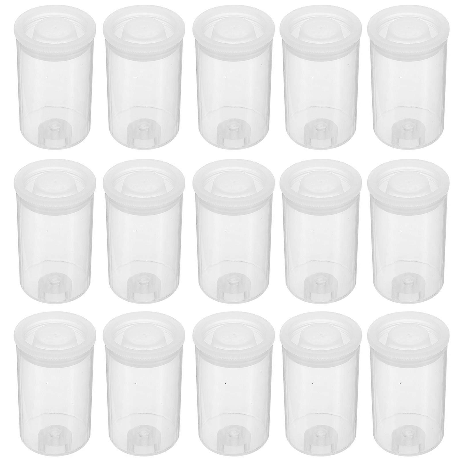 30pcs נייד פלסטיק אחסון במקרה דיג תיבת פיתוי רול סרט תיבת אחסון