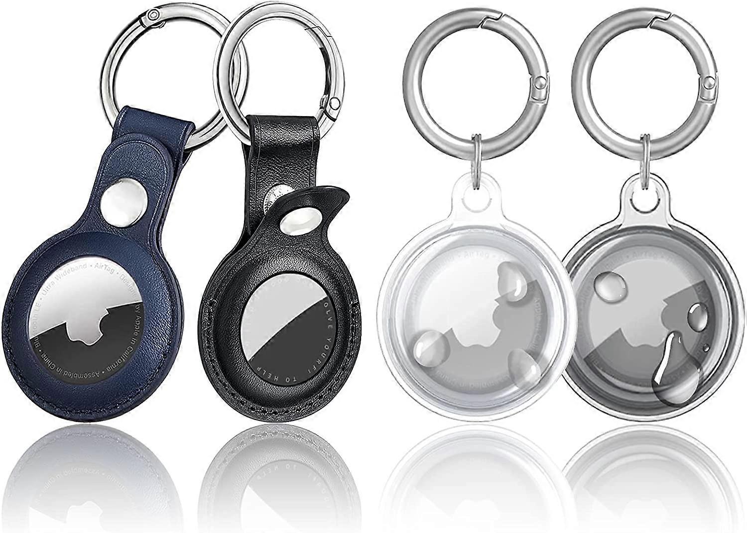 Air Tag Keychain for Apple Airtags Holder , 4 Pack
