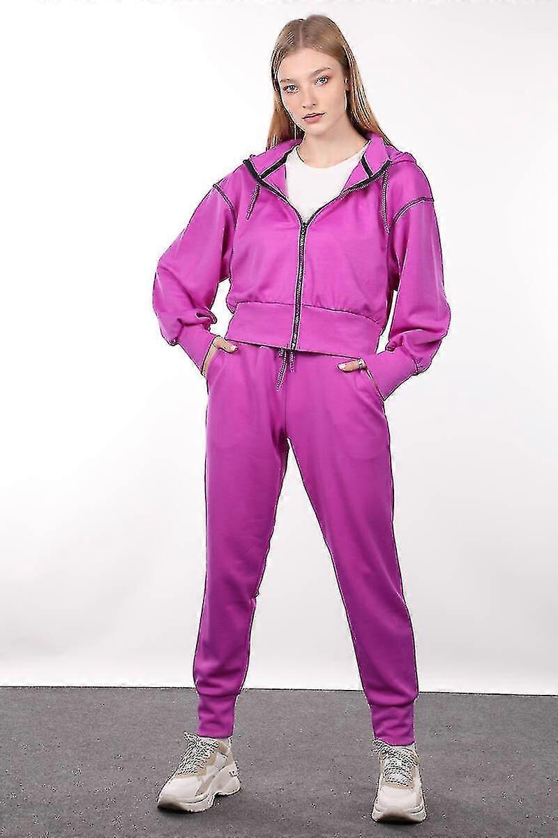 Neon Lilac  Women's Tracksuit