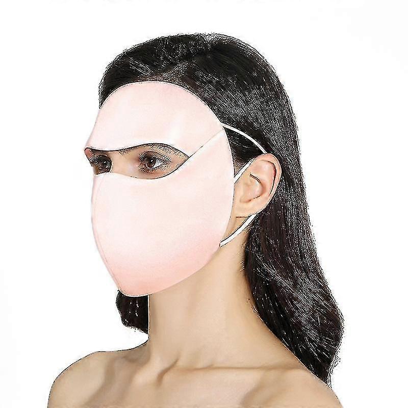 Uv Silk Face Mask Upf 50+ Full Face Cover