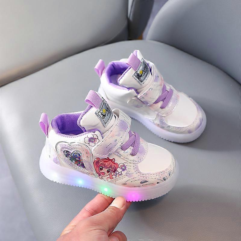 Kids Shoes For baby girls Light Children Luminous baby Sneakers