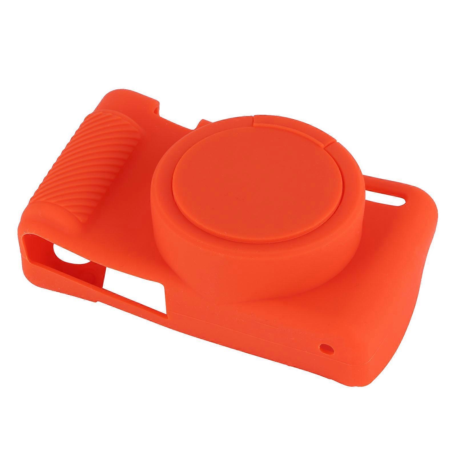 Digital Camera Silicone Cover Camera Protective Case Accessory Fit for Sony ZN1Orange