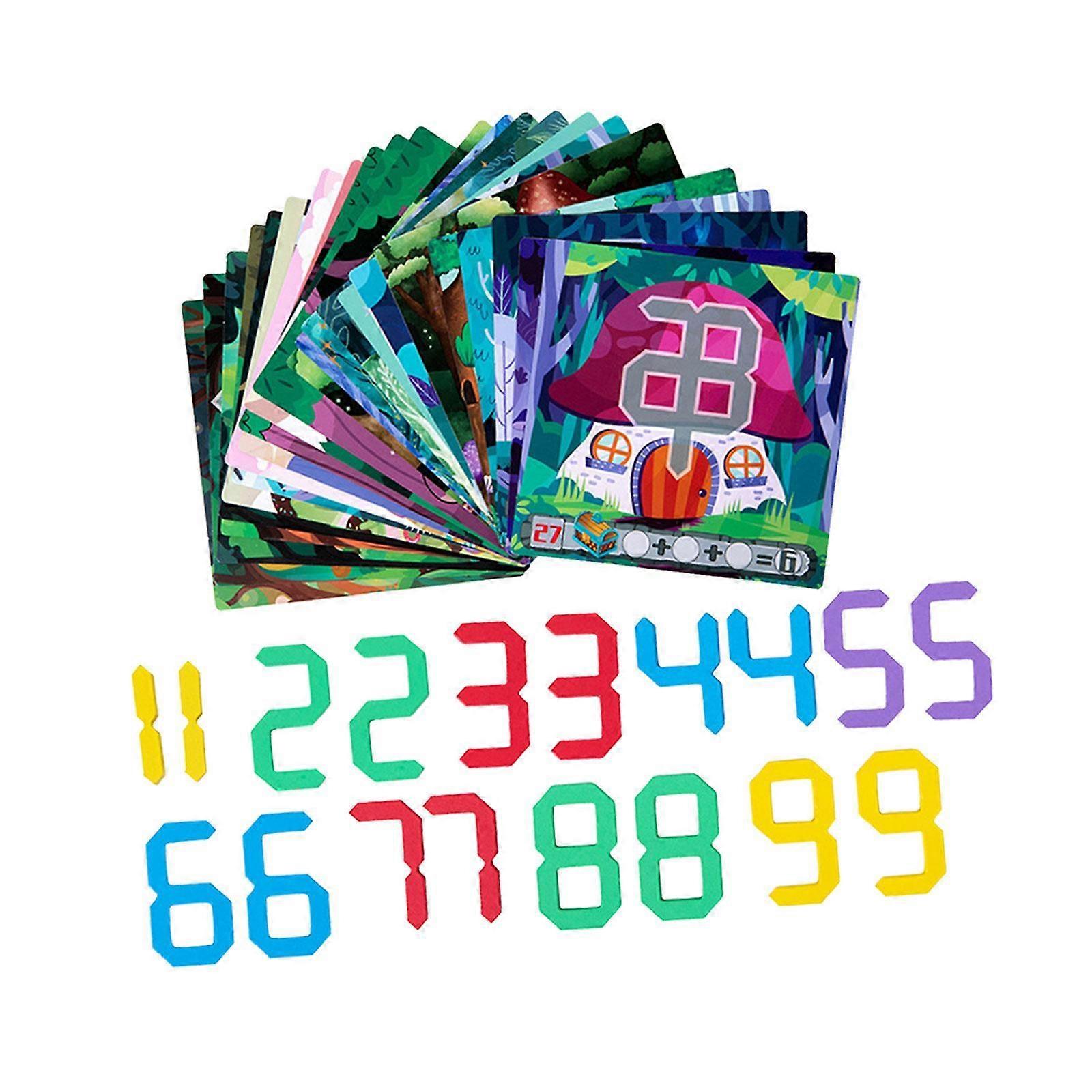 Kids Digital Decryption Interactive Toy for Birthday Party Family Games Math