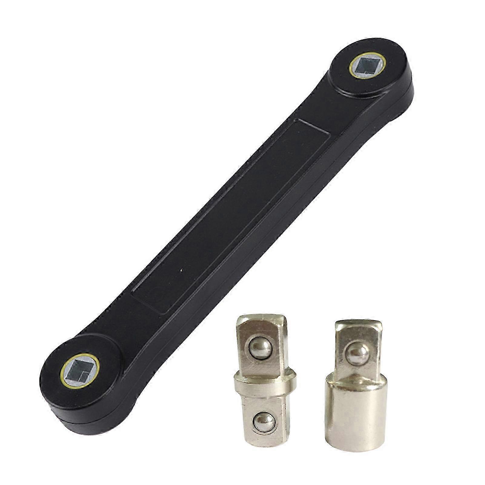 Universal Extension Wrench Multi-purpose Portable Wrench DIY Car Vehicle Hand Tool with Torques Adapter